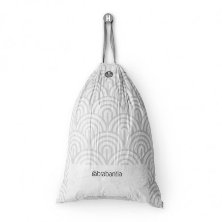 Saci de gunoi Brabantia PerfectFit Touch/Push/Big Bin N 1005488, dimensiune H, 50-60 l, 30 buc, alb