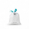 Saci de gunoi Brabantia PerfectFit NewIcon N 1005489, dimensiune W, 5 L, 40 buc, Alb