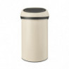 Cos de gunoi Brabantia Touch Bin 1005510, 60 L, Deschidere lina si silentioasa, Bej
