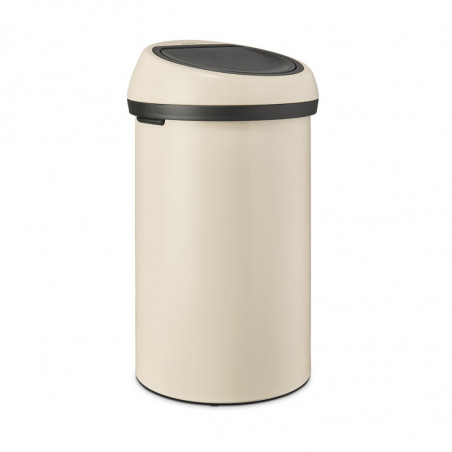 Cos de gunoi Brabantia Touch Bin 1005510, 60 L, Deschidere lina si silentioasa, Bej