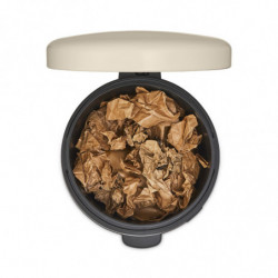 Cos de gunoi cu pedala Brabantia NewIcon 1005535, 20 L, Inchidere lina, Baza antiderapanta, Bej