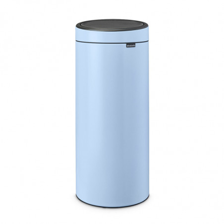 Brabantia Touch Bin New 1005545, 30 l, închidere silențioasă și lină, albastru