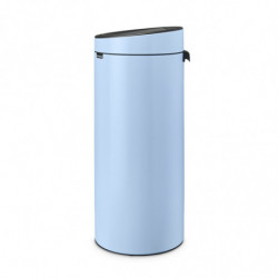 Brabantia Touch Bin New 1005545, 30 l, închidere silențioasă și lină, albastru