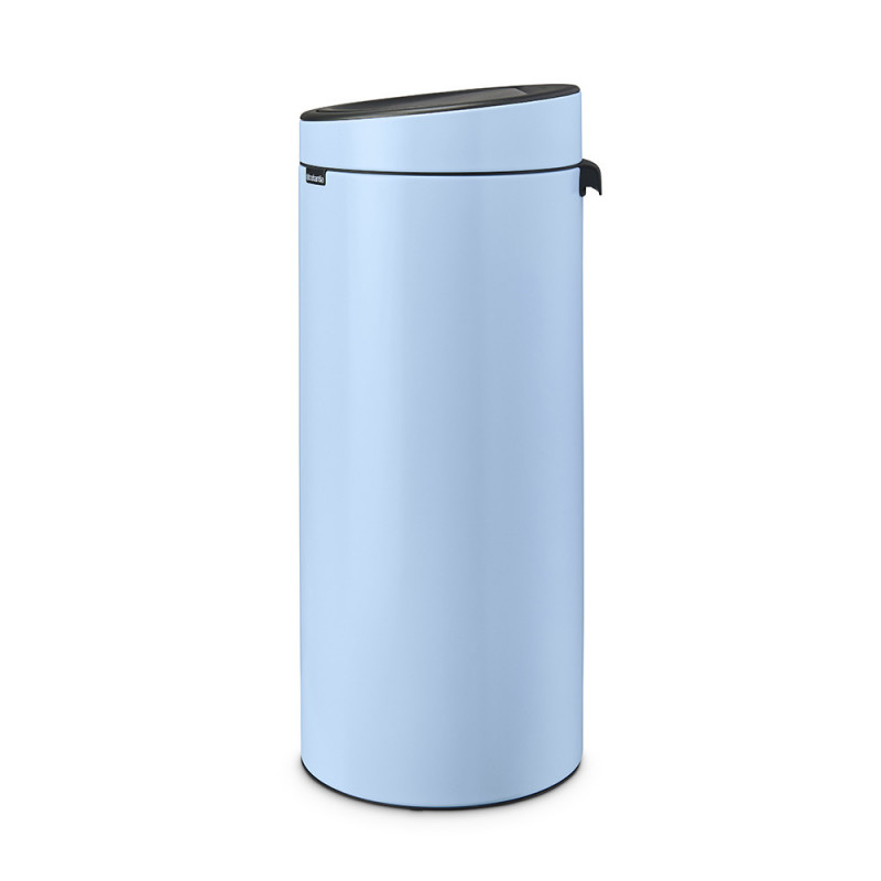 Brabantia Touch Bin New 1005545, 30 l, închidere silențioasă și lină, albastru