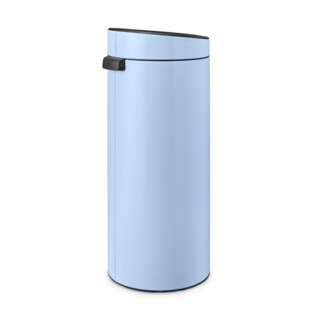 Brabantia Touch Bin New 1005545, 30 l, închidere silențioasă și lină, albastru