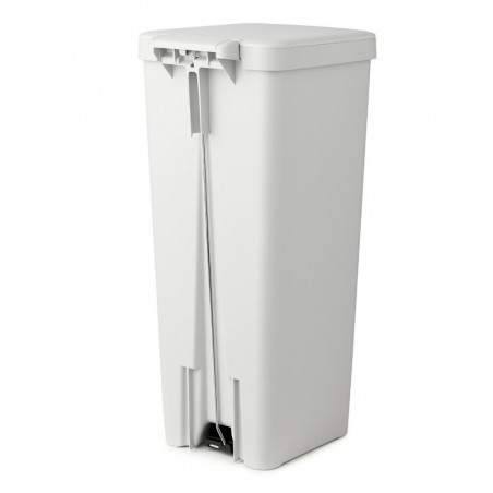Coș cu pedală Brabantia StepUp 1005556, 40 L, Materiale ecologice, Deschidere mare, Gri deschis