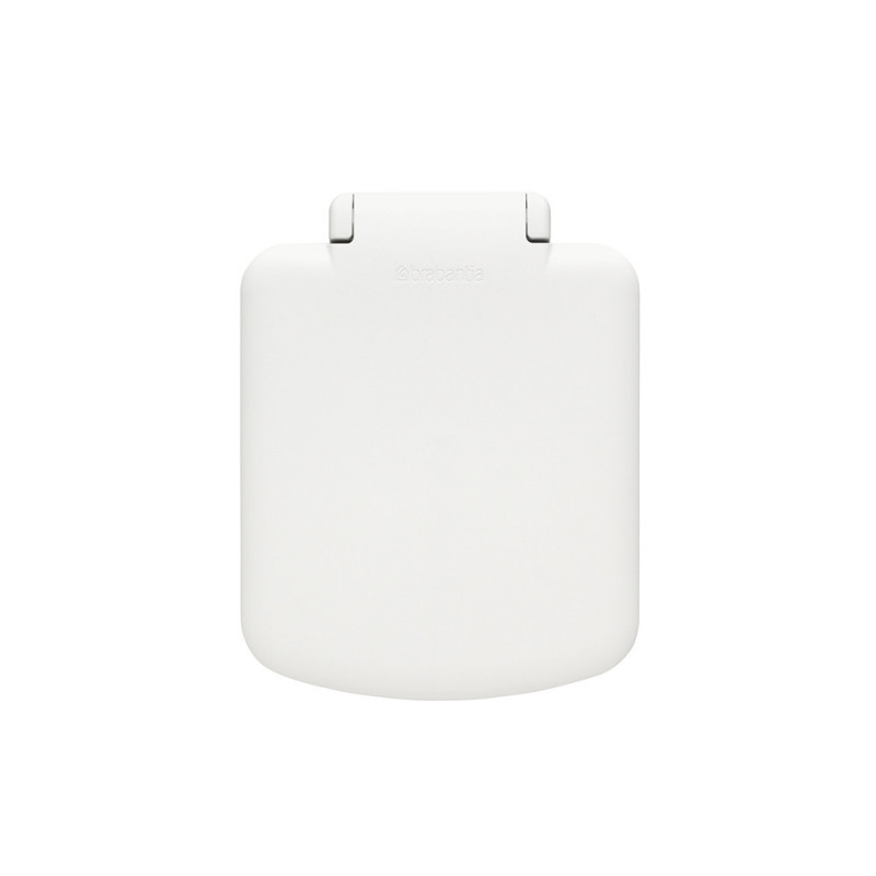 Coș cu pedală Brabantia StepUp 1005556, 40 L, Materiale ecologice, Deschidere mare, Gri deschis