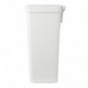 Coș cu pedală Brabantia StepUp 1005556, 40 L, Materiale ecologice, Deschidere mare, Gri deschis