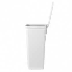 Coș cu pedală Brabantia StepUp 1005556, 40 L, Materiale ecologice, Deschidere mare, Gri deschis