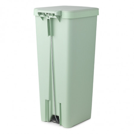Coș cu pedală Brabantia StepUp 1005558, 40 L, Materiale ecologice, Deschidere mare, Verde deschis