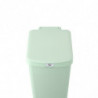 Coș cu pedală Brabantia StepUp 1005558, 40 L, Materiale ecologice, Deschidere mare, Verde deschis