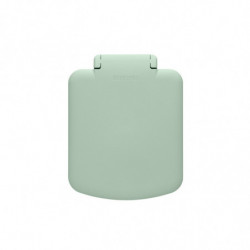 Coș cu pedală Brabantia StepUp 1005558, 40 L, Materiale ecologice, Deschidere mare, Verde deschis