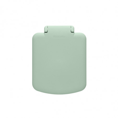Coș cu pedală Brabantia StepUp 1005558, 40 L, Materiale ecologice, Deschidere mare, Verde deschis