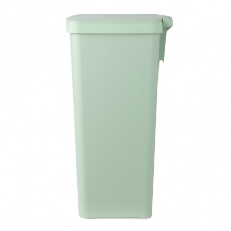 Coș cu pedală Brabantia StepUp 1005558, 40 L, Materiale ecologice, Deschidere mare, Verde deschis