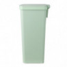 Coș cu pedală Brabantia StepUp 1005558, 40 L, Materiale ecologice, Deschidere mare, Verde deschis