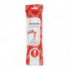 Brabantia PerfectFit pungi pentru coșuri de gunoi 1005562, dimensiune B, 5 l, 10 buc, alb