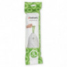 Saci de gunoi Brabantia PerfectFit NewIcon/Touch 1005570, Marimea G, 23-30 L, 10 buc, Alb