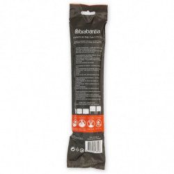 Saci de gunoi Brabantia PerfectFit NewIcon/Bo 1005581, Dimensiune X, 10-12 L, 10 buc, Alb