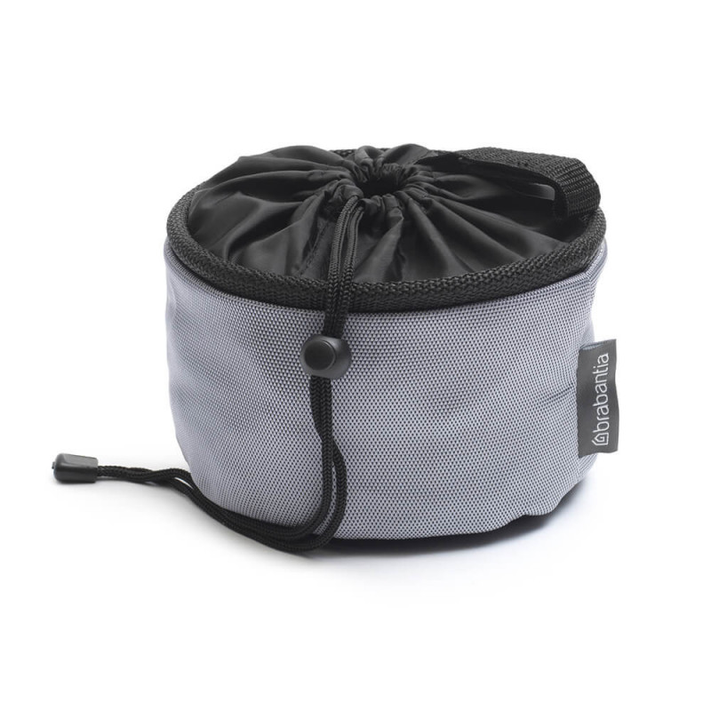 Geantă cu clipsuri pentru haine Brabantia Compact 1005642, până la 150 de clipsuri, rezistentă la intemperii, gri