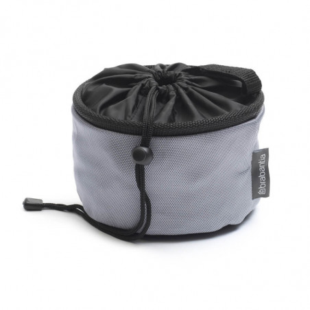 Geantă cu clipsuri pentru haine Brabantia Compact 1005642, până la 150 de clipsuri, rezistentă la intemperii, gri