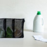 Brabantia 1005658 Sac de spălat șosete, până la 4 perechi de șosete, negru