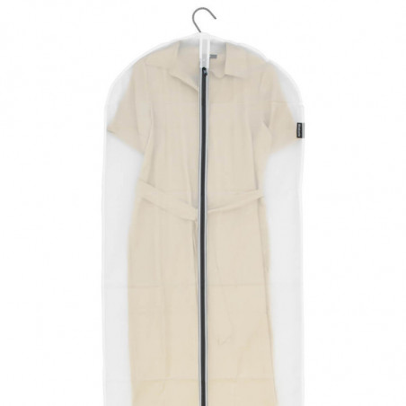 Set husă haine Brabantia 1005661, XL, 60x150 cm, fermoar, alb