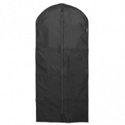 Set 3 huse pentru haine Brabantia 1005662, M/L/XL, 60x100/135/150 cm, Fermoar, Negru