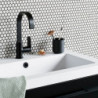 Brabantia MindSet suport periuță de dinți 1005684, Curățare ușoară, Deschidere largă, Acoperire minerală, Gri închis
