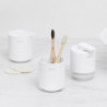 Brabantia MindSet suport periuță de dinți 1005685, Curățare ușoară, Deschidere largă, Acoperire minerală, Alb