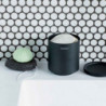 Cutie accesorii pentru baie Brabantia MindSet Mineral 1005686, Baza antiderapanta, Finisaj mineral, Gri