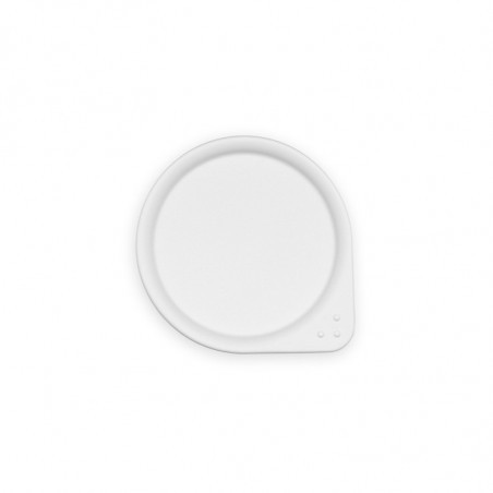 Cutie depozitare baie Brabantia MindSet Mineral 1005687, Baza antiderapanta, Finisaj mineral, Alb