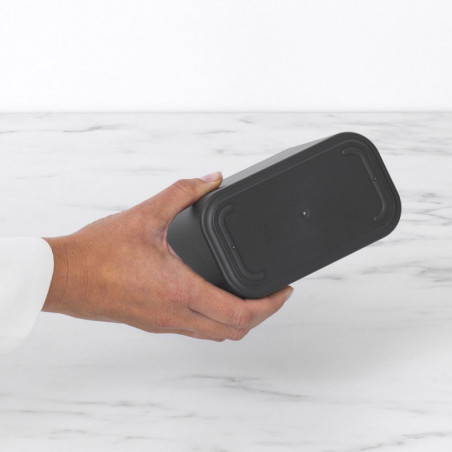 Brabantia MindSet 1005688, Acoperire minerală, Capac pivotant, Gri închis