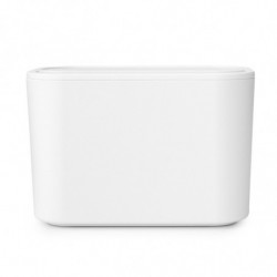 Brabantia MindSet 1005689, Acoperire minerală, Capac pivotant, Alb