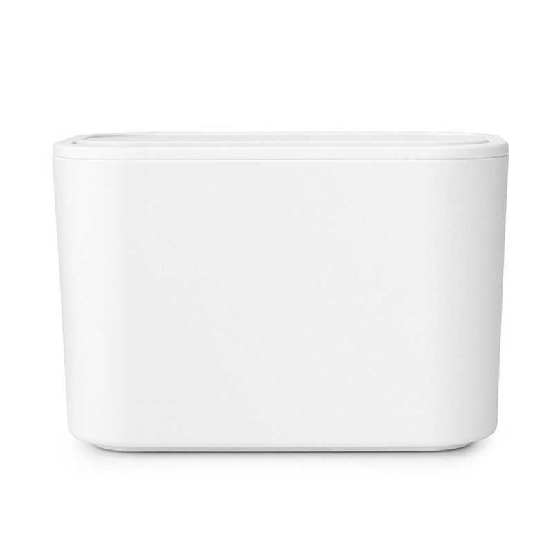 Brabantia MindSet 1005689, Acoperire minerală, Capac pivotant, Alb