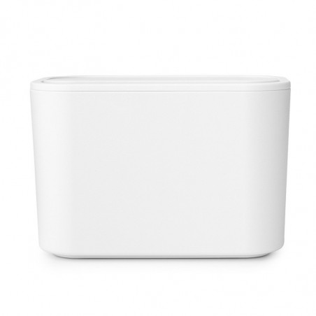 Brabantia MindSet 1005689, Acoperire minerală, Capac pivotant, Alb