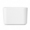 Brabantia MindSet 1005689, Acoperire minerală, Capac pivotant, Alb