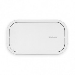 Brabantia MindSet 1005689, Acoperire minerală, Capac pivotant, Alb