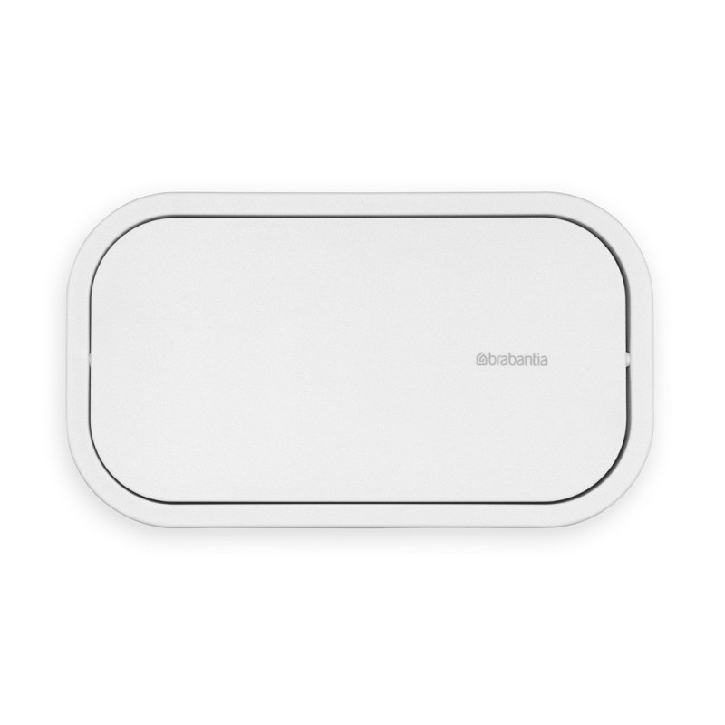 Brabantia MindSet 1005689, Acoperire minerală, Capac pivotant, Alb