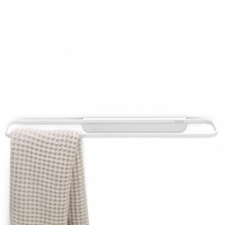 Suport pentru prosoape Brabantia MindSet 1005695, Acoperit mineral, Kit de montare inclus, Până la 2 kg, Alb