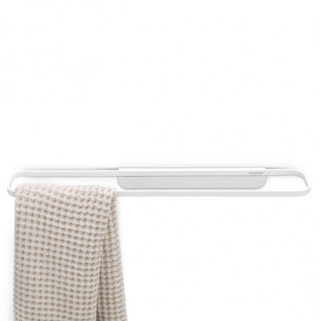 Suport pentru prosoape Brabantia MindSet 1005695, Acoperit mineral, Kit de montare inclus, Până la 2 kg, Alb