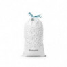 Saci de gunoi Brabantia PerfectFit FlatBack+/Bo 1006073, Dimensiune O, 30 L, 40 buc, Alb