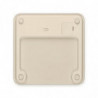 Cantar digital Brabantia ReNew 1006262, Pana la 180 kg, 4xAAA inclus, Auto shut-off, Bej