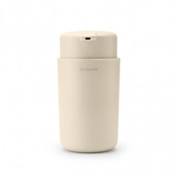 Dozator pentru sapun lichid Brabantia ReNew 1006264, 250 ml, Baza antiderapanta, Fara picurare, Bej