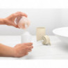 Dozator pentru sapun lichid Brabantia ReNew 1006264, 250 ml, Baza antiderapanta, Fara picurare, Bej