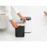 Cos de gunoi Brabantia Bo Small 1006621, 4 L, Deschidere lina si silentioasa, Baza antiderapanta, Alb