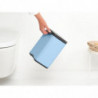 Cos de gunoi Brabantia Bo Small 1006626, 4 L, Deschidere lina si silentioasa, Baza antiderapanta, Albastru deschis