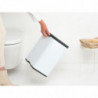 Cos de rufe Brabantia Bo Small 1006633, 12 L, Deschidere silentioasa si lina, Baza antiderapanta, Alb
