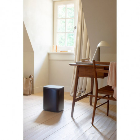 Cos de rufe Brabantia Bo Small 1006635, 12 L, Deschidere silentioasa si lina, Baza antiderapanta, Negru