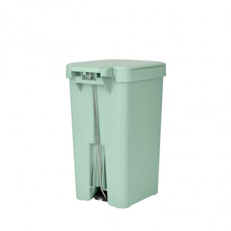 Coș cu pedală Brabantia StepUp 1008481, 16 L, Materiale ecologice, Deschidere mare, Verde deschis