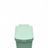 Coș cu pedală Brabantia StepUp 1008481, 16 L, Materiale ecologice, Deschidere mare, Verde deschis